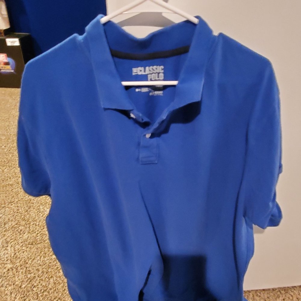 Old Navy 3x Active Polo Blue
